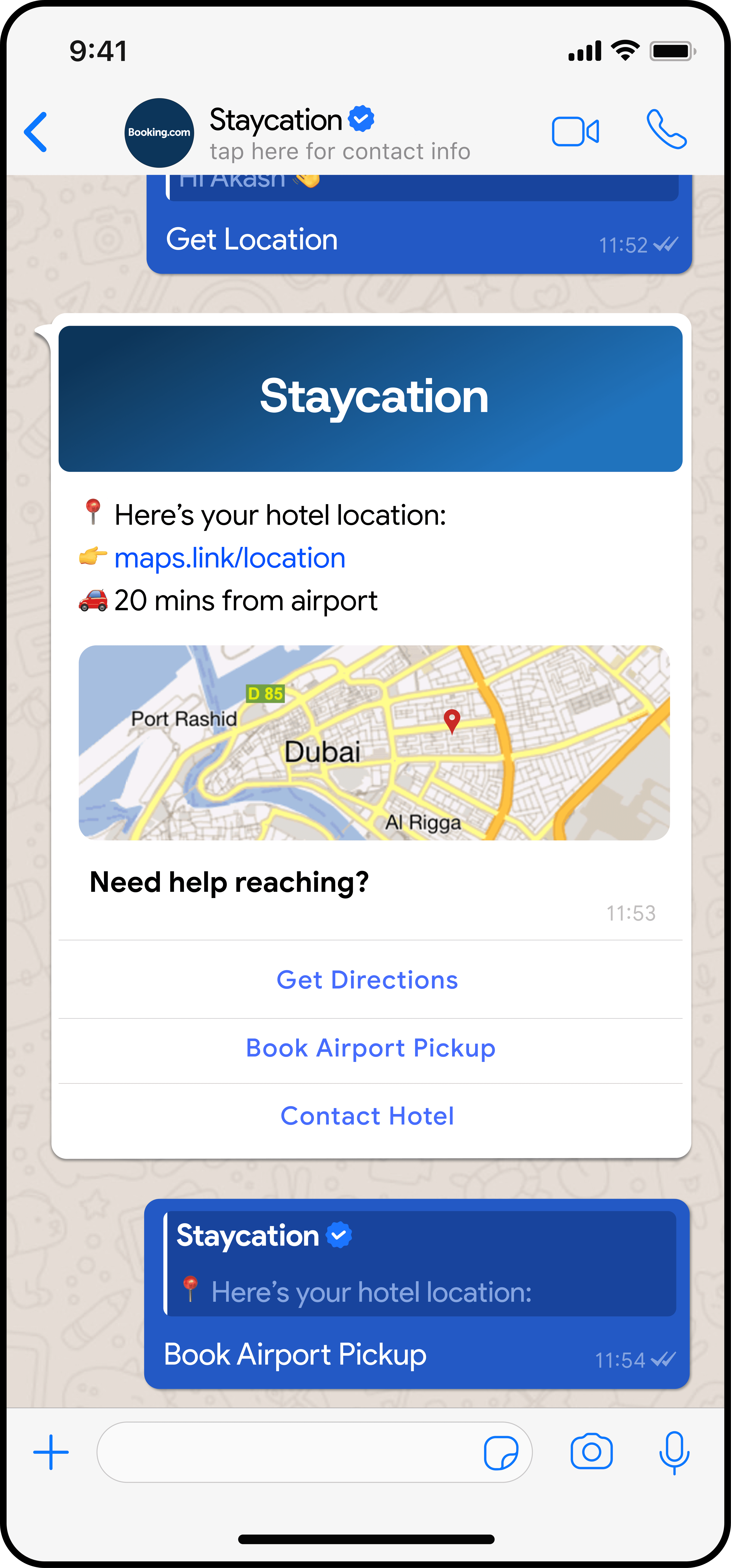 Travel phone mockup