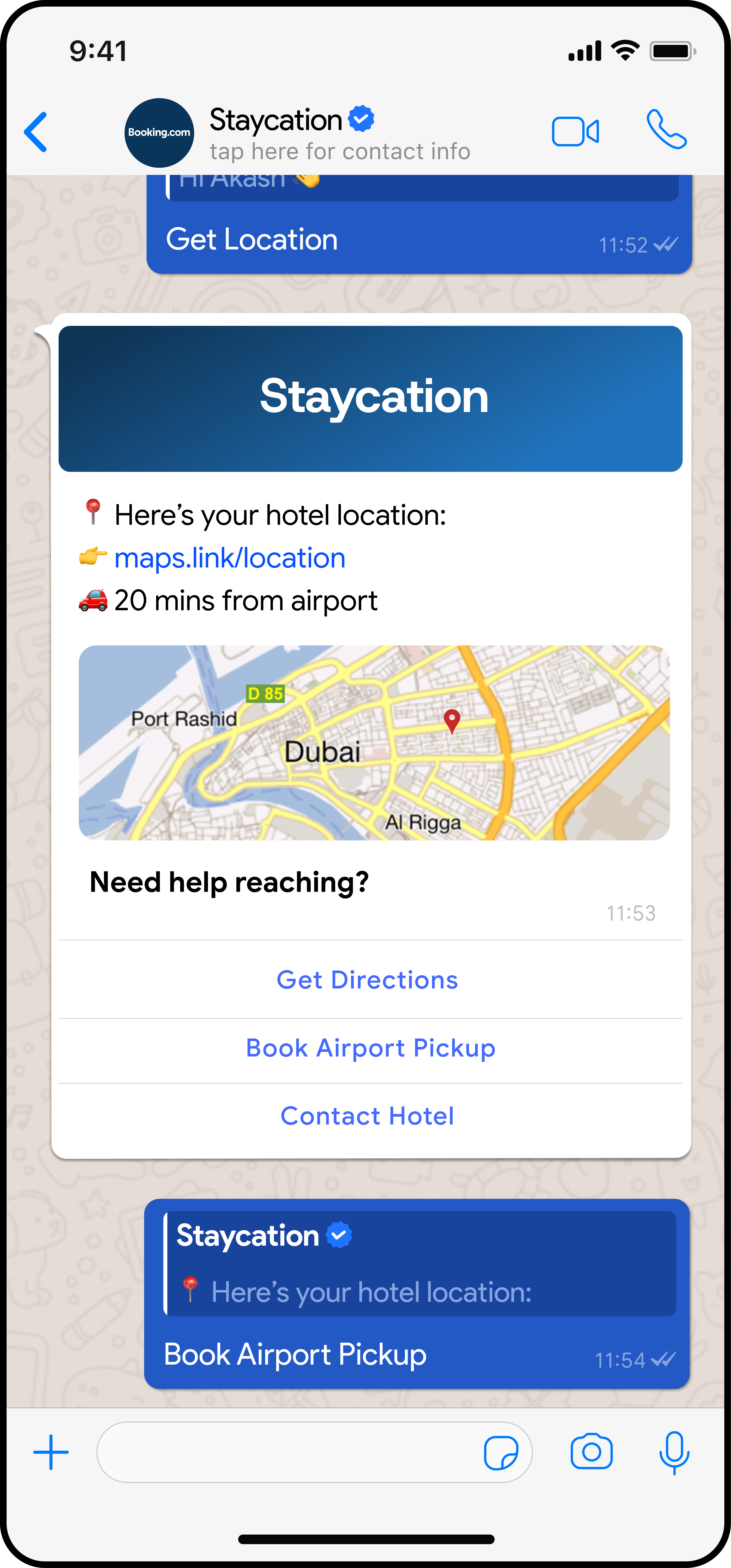 Travel phone mockup